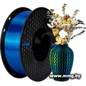 Филамент Kingroon PLA Tri Color Silk 1.75мм NSC021 (1кг, Yellow/Blue/Green)