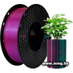 Филамент Kingroon PLA Tri Color Silk 1.75мм NSC020 (1кг, Red/Green/Blue)