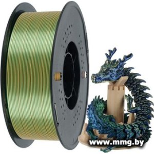 Филамент Kingroon PLA Tri Color Silk 1.75мм NSC028 (1кг, Blue-Green-Orange)