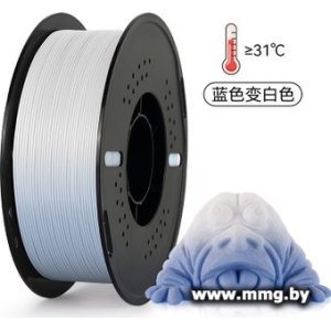 Филамент Kingroon Temperature Changing PLA 1.75мм HC138 (1кг, Blue/White)