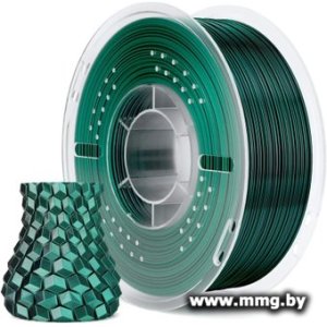 Филамент Elegoo PLA Silk (1.75 мм, 1 кг, черно-зеленый шелк)