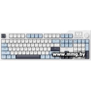 Ajazz AK35I V3 (синий/белый/черный, Ajazz Sea Salt)