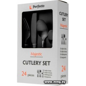 Набор столовых приборов Perfecto Linea Majestic 21-250130BLM