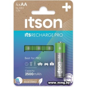 Аккумулятор Itson Rechargeable HR06 AA 2500mAh Blister (4 шт.)
