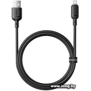 Кабель Baseus P10377702113-00 Silky Series Fast Charging Cable USB Type-A - Lightning (1 м, черный)