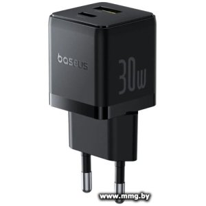 Зарядное устройство Baseus Palm Fast Charger C+U 30W EU P1011160A113-01 (черный)