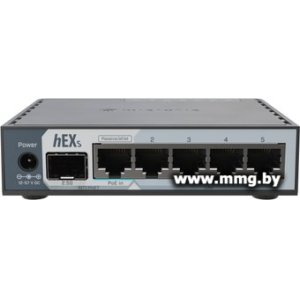 Купить Маршрутизатор MikroTik hEX S (2025) E60iUGS в Минске, доставка по Беларуси