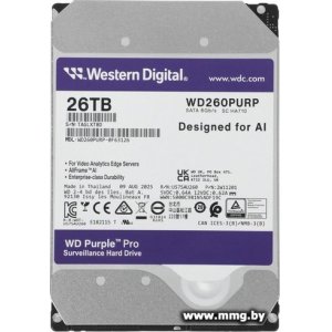 26000Gb WD Purple Pro WD260PURP