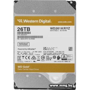 26000Gb WD Gold WD261KRYZ