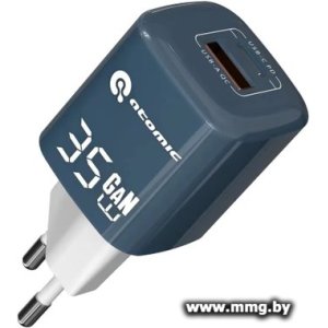 Зарядное устройство Atomic Crystal G351 GAN 35W (синий)