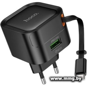 Зарядное устройство Hoco C154A USB Type-C (черный)