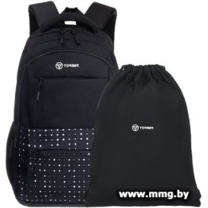 Рюкзак Torber Class X T2602-23-BLK-W (черный)