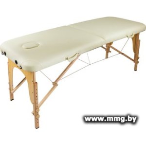 Массажный стол Atlas Sport складной 2-с деревянный 60 см (бежевый)