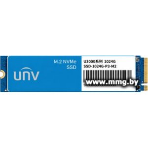 SSD 1TB Uniview U3000 SSD-1024G-P3-M2