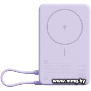Купить Xiaomi Magnetic Power Bank WPB1007Z 10000mAh (сиреневый, BHR6328CN) в Минске, доставка по Беларуси