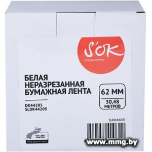 Кассета с лентой S'OK Sakura Printing DK44205