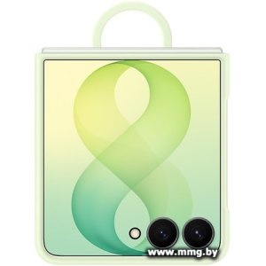 Чехол Samsung Silicone Ring Magnet Case для Samsung Galaxy Z Flip8 (мятный)