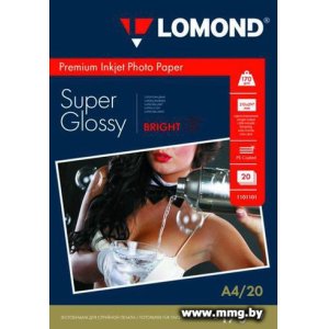 Фотобумага Lomond A4 170 г/кв.м. 20 листов (1101101)