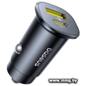 Автозарядка Baseus GoTrip Car Charger C+U 30W C00072300123-00 (черный)