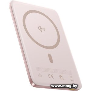 Baseus PicoGo AM41 Ultra-Slim Qi2 Magnetic Power Bank 10000mAh (розовый) (E0027202)