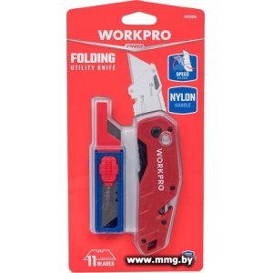 Нож строительный Workpro WP211018