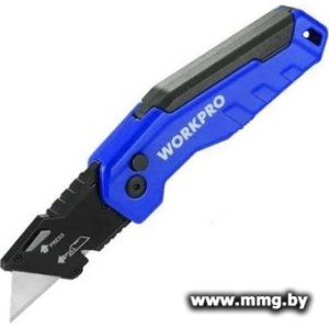 Нож строительный Workpro WP211025