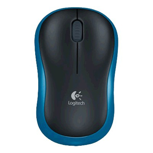 Logitech M185 (черный/синий) 910-002239 / 910-002632
