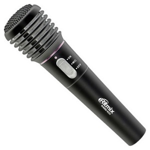 Микрофон Ritmix RWM-100 черный