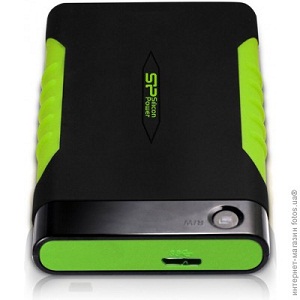 Купить 1TB Silicon-Power Armor A15 SP010TBPHDA15S3K black-green в Минске, доставка по Беларуси