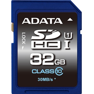 Купить A-Data 32Gb SecureDigital Card Class 10 UHS-I в Минске, доставка по Беларуси
