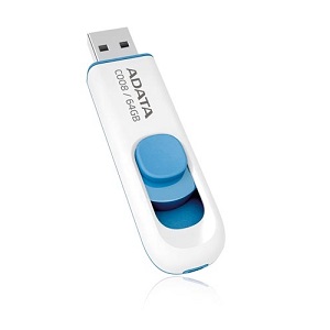 Купить 64GB ADATA C008 white в Минске, доставка по Беларуси