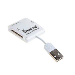 Картридер Smartbuy SBR-713-W white