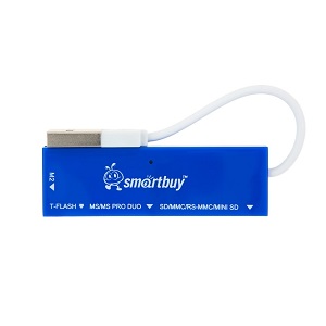 Картридер Smartbuy SBR-717-B blue