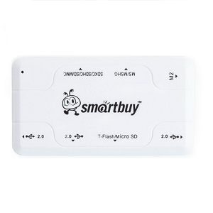 Купить Картридер Smartbuy SBRH-750-W в Минске, доставка по Беларуси