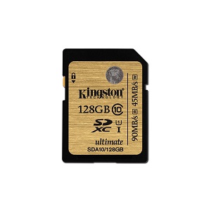 Купить Kingston 128Gb SDHC Ultimat (SDA10/128GB) в Минске, доставка по Беларуси