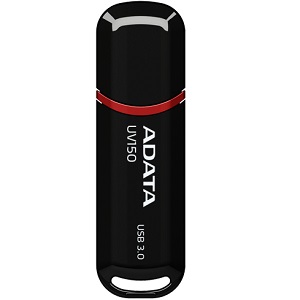 Купить 64GB ADATA UV150 AUV150-64G-RBK (черный) в Минске, доставка по Беларуси
