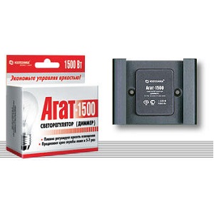 Светорегулятор (диммер) Ноотехника Агат-К-1500