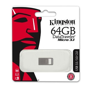 Купить 64GB Kingston DataTraveler Micro в Минске, доставка по Беларуси