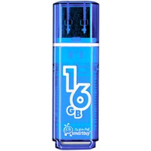 Купить 16GB SmartBuy Glossy Blue в Минске, доставка по Беларуси