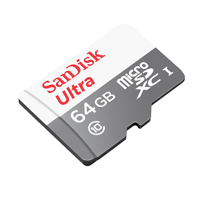 Купить SanDisk 64Gb MicroSDXC Card Class 10 Ultra UHS-I в Минске, доставка по Беларуси