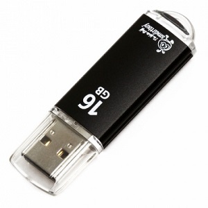 Купить 16GB SmartBuy V-Cut Black в Минске, доставка по Беларуси