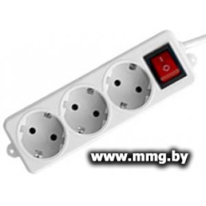 Купить Гарнизон 3 розетки, белый, 3 м (ELB-G3-W-3) в Минске, доставка по Беларуси