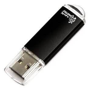 64GB SmartBuy V-Cut Black USB2.0