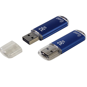 Купить 32GB SmartBuy V-Cut Blue в Минске, доставка по Беларуси