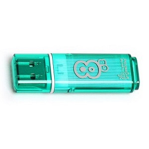 Купить 8GB SmartBuy Glossy Green (SB8GBGS-G) в Минске, доставка по Беларуси