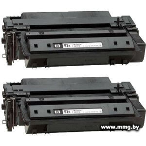 Картридж HP 51x (Q7551XD) 2 шт.