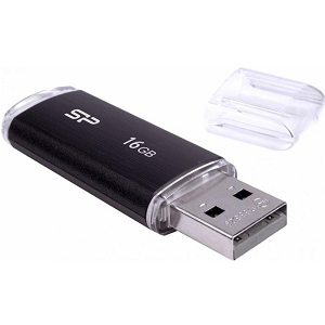 Купить 16GB Silicon Power Ultima U02 black в Минске, доставка по Беларуси
