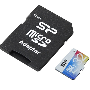 Купить SILICON POWER 32Gb microSDHC Elite UHS-I в Минске, доставка по Беларуси