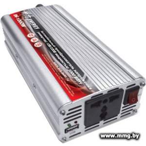 Автоинвертор AVS 12/220V IN-1000W