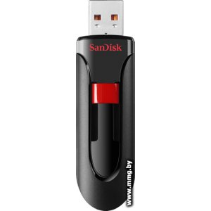 Купить 64GB SanDisk Cruzer Glide Black SDCZ600-064G-G35 в Минске, доставка по Беларуси